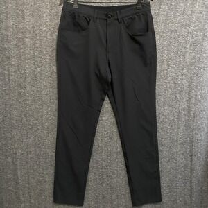 FootJoy Moxie Golf Pants Mens 32x32 Black‎ Performance Chino 5 Pocket Athletic